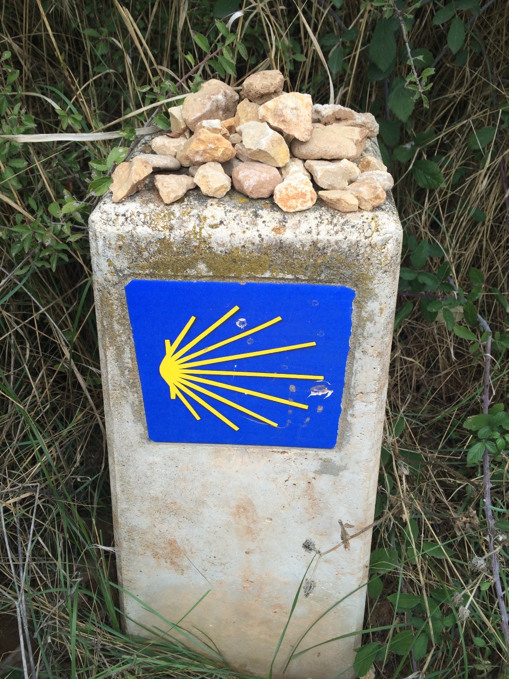 Spanien, Camino Francés, vejviser Spanien, Camino Francés, vejviser